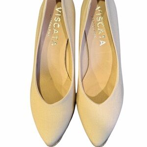 Viscata Roses Canvas U CUT Espadrille Wedges